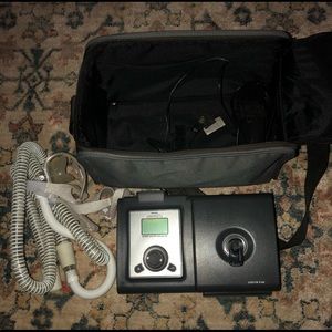 Philips Respironics Bipap autoSV Advance w/ case, hose, power cord and s/m mask